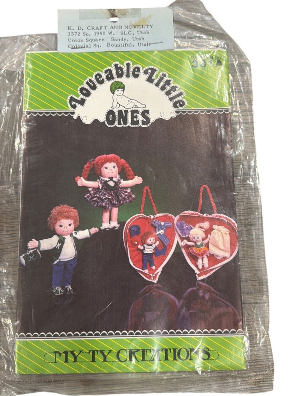 Loveable Little Ones Pattern For 8" Poopsie 16" Ho-Ho & Haley Dolls